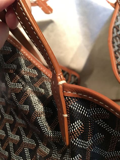 goyard straps cracking|goyard st louis handles cracking.